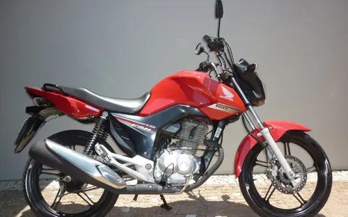 Honda Cg 160 Fan Esdi 2016 Vermelha Cod:.1011