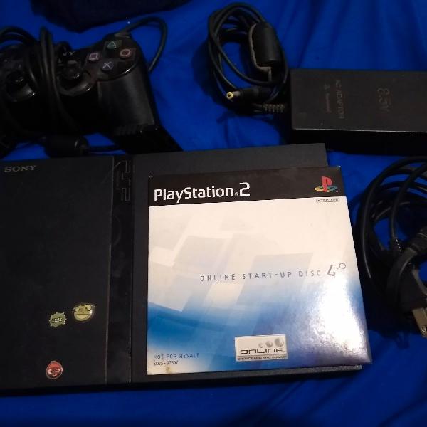 Playstation 2 + acessórios +brinde