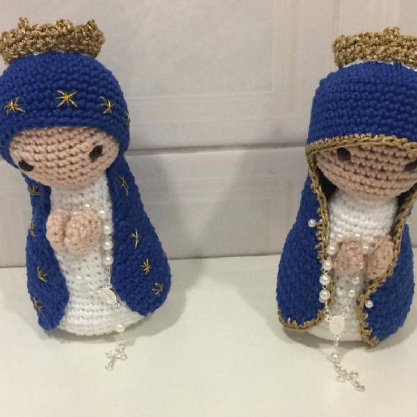 Santinhas de Amigurumi