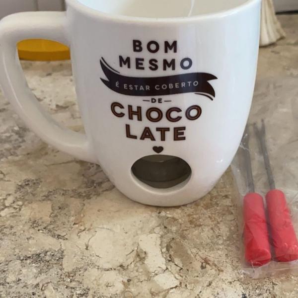 caneca para fondue