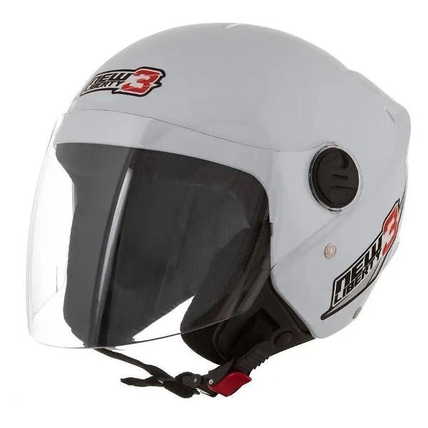 capacete para moto aberto pro tork new liberty three branco