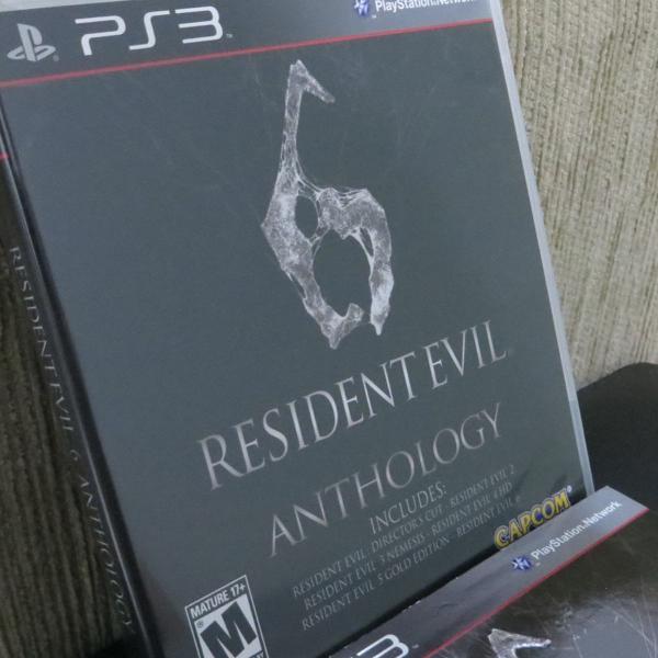 jogo ps3 resident evil 6 anthology *raridade*