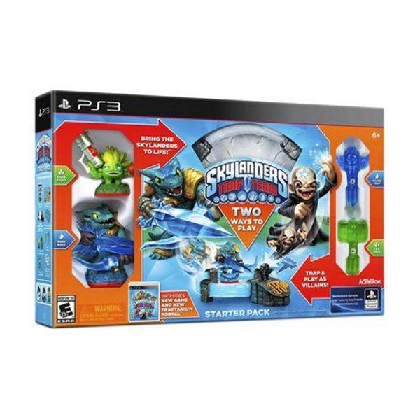 skylanders trap team pacote inicial ps3 mídia física