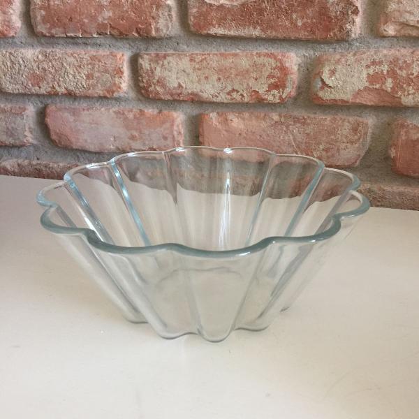 tokstok bowl de vidro decorado