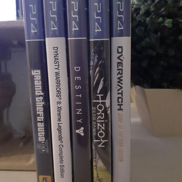 vendo jogos usados de ps4