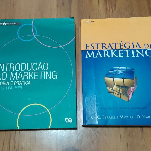 2 livros de Marketing