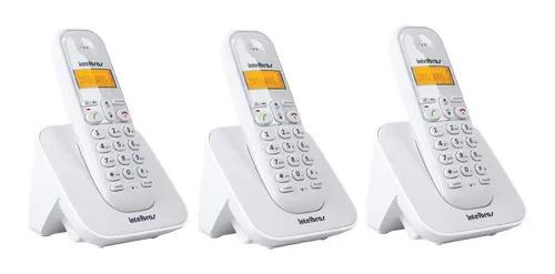 3 Ramais 3111 Branco Intelbras Para Base 3130 E 3110