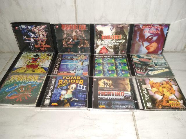 Cds jogos playstation - medias pratas + mais frete