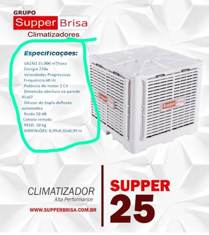 Climatizador supper brisa semi novo