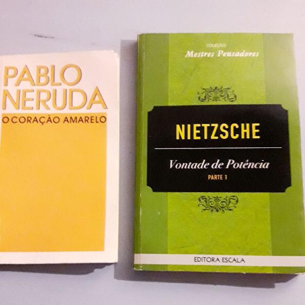 Combo literário Nietzsche x Neruda