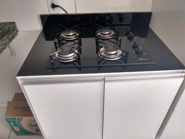 Fogão Cooktop com armário