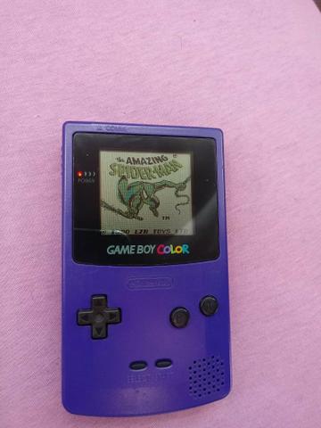Game Boy Color Roxo 128 in1 Jogos No