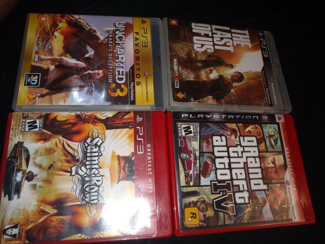 Jogos de PS3 troco