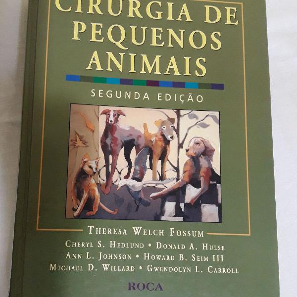 Livro Cirurgia de Pequenos Animais