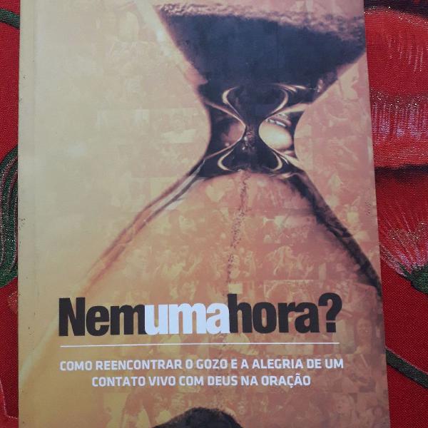 Livro: "Nem uma hora"?