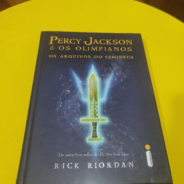 Livro Os Arquivos dos Semi Deuses (Percy Jackson e os