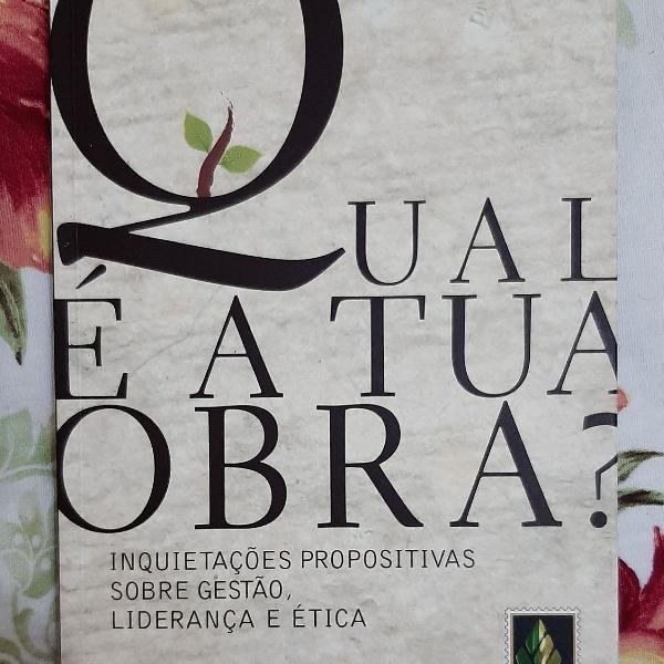 Livro Qual é a tua Obra?