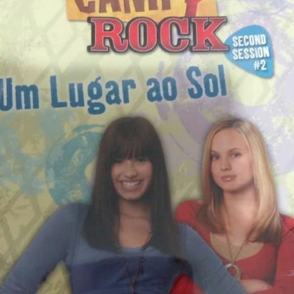 Livro camp rock um lugar ao sol