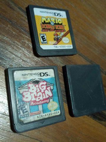 Lote Três Jogos Nintendo DS Originais