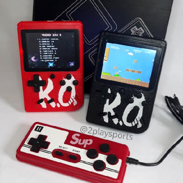 Mini Game K.O com Controle 400 jogos em 1 - Aceita Mumbuca