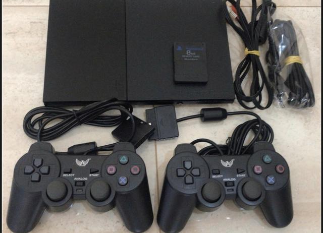 Ps2+2controles+ memory card