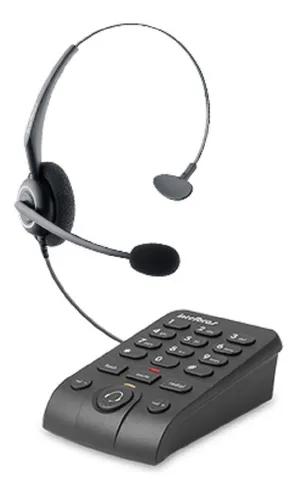 Telefone Base Discadora Intelbras Headset Hsb50 Tel