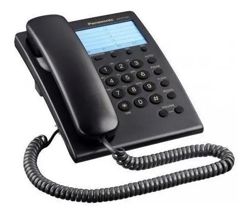 Telefone Com Fio Panasonic Kx-t7701br-b