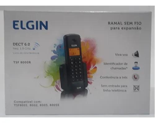 Telefone Elgin - Tsf 8000r - Preto