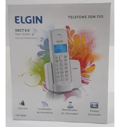 Telefone Elgin - Tsf 8001 - Branco