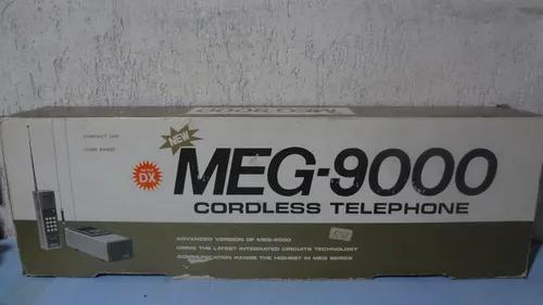 Telefone Rural S/fio _ Meg-9000 Dx _ Made In Japan