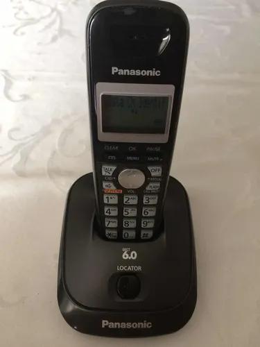 Telefone S/ Fio Panasonic Kx- Tg4011lb Dect6.0 Otimo Estado