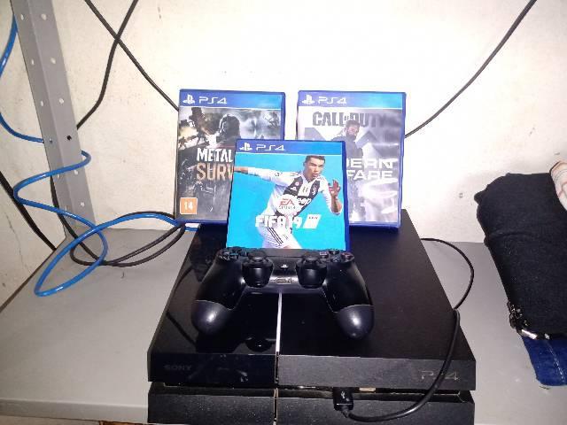 Vendo PS4 SLIM VÁRIOS JOGOS