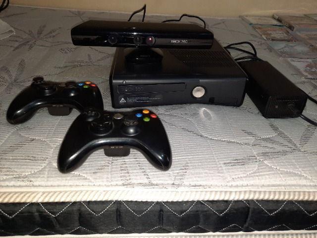 Xbox 360 desbloqueado + Kinect + HDMI + 20 jogos (1
