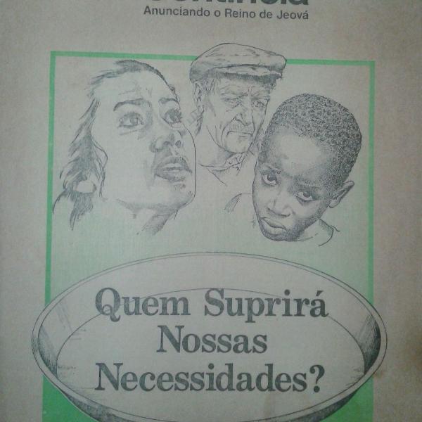 a sentinela 15 de abril de 1983 - quem suprirá nossas