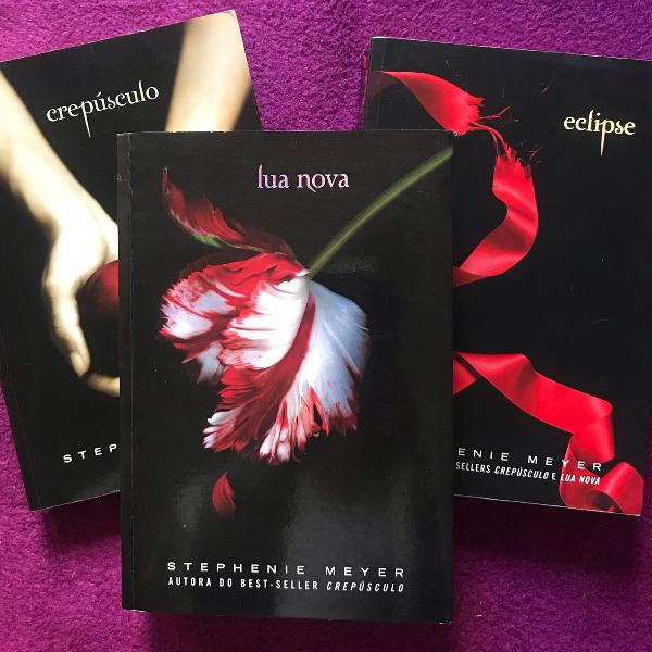 coleção de livros crepúsculo