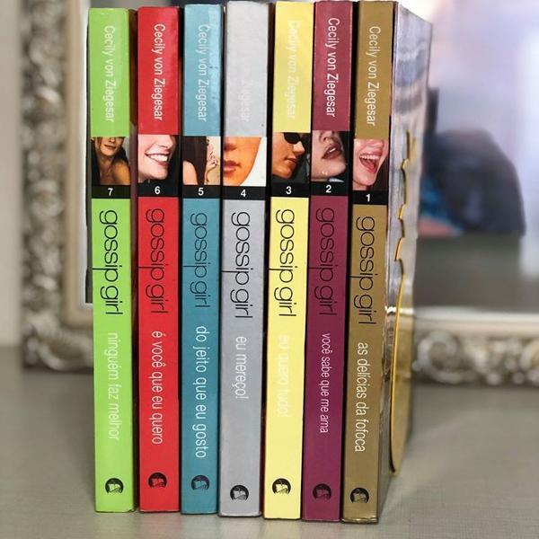coleção livros gossip girl / volumes 1 ao 7