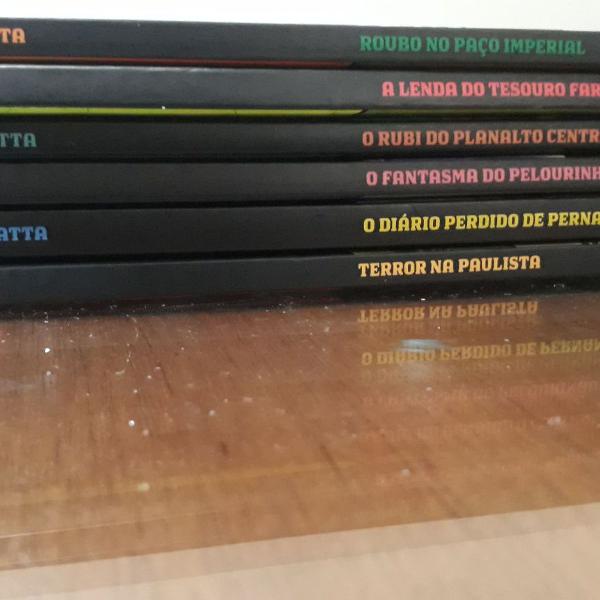 coleção olho no lance,os caça misterios!