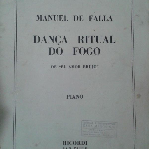 dança ritual do fogo - piano - manuel de falla
