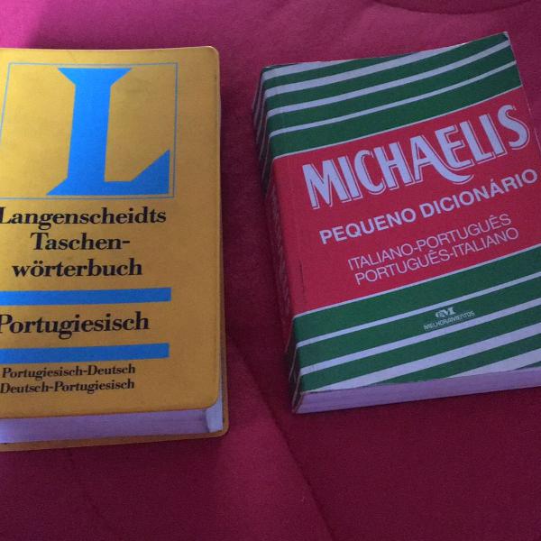 dicionários de italiano e alemão