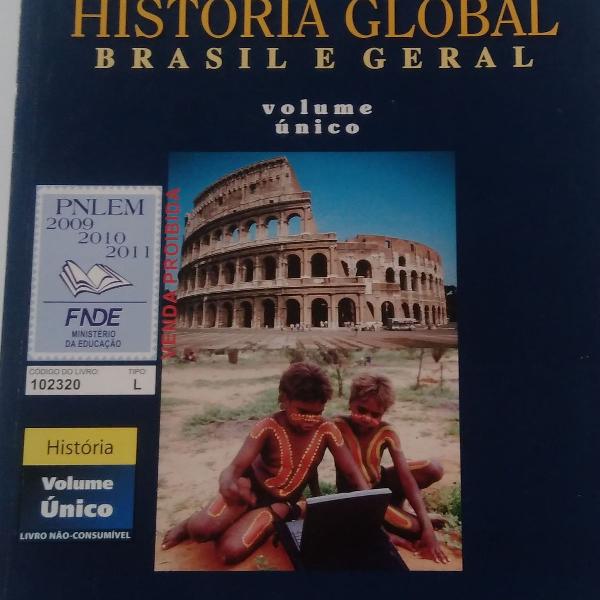 história global. brasil e geral. volume único. cotrim