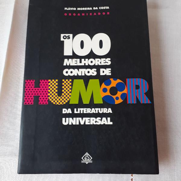 livro "100 melhores contos de humor da literatura universal"
