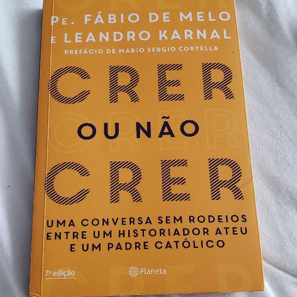 livro Crer ou não Crer