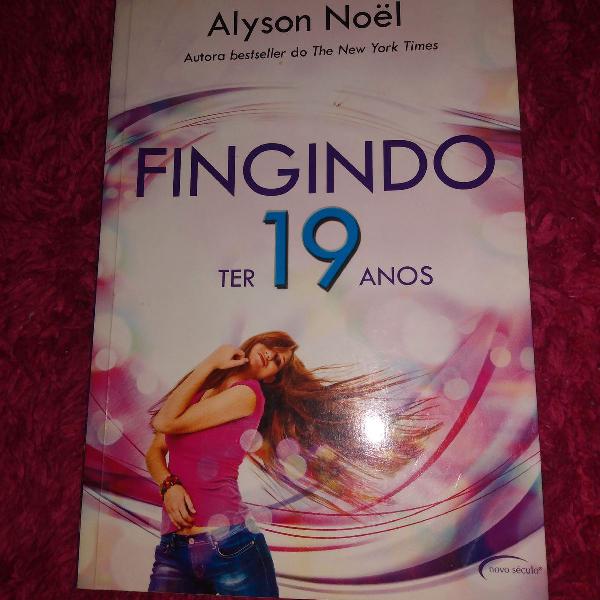 livro Fingindo ter 19 anos