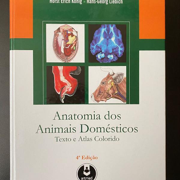 livro anatomia dos animais domésticos 4 edição