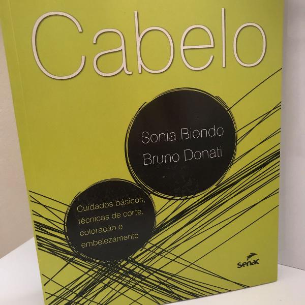 livro cabelo sonia biondo e bruno donati - senac