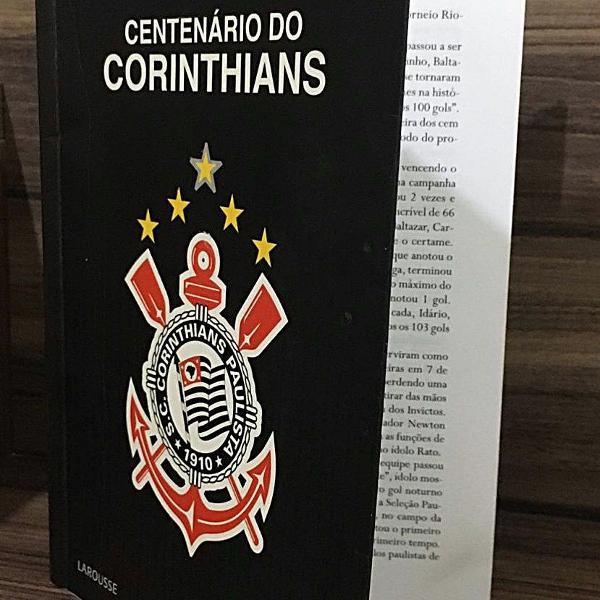 livro centenário do corinthians