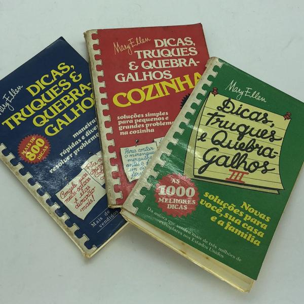 livro: colecao dicas e truques e quebra galhos (culinária)