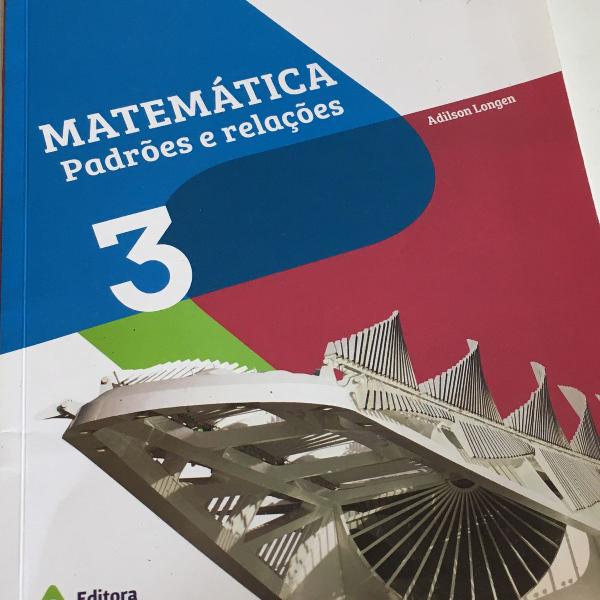 livro de matemática padrões e relações 3 ensino médio