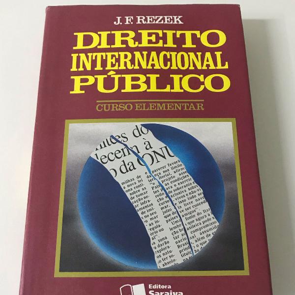 livro direito internacional público curso elementar