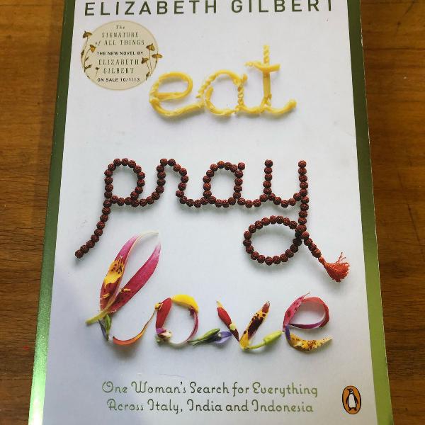 livro eat pray love em inglês